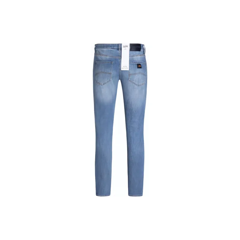 ARMANI EXCHANGEAE SS24 Jeans Men's Denim Blue-1