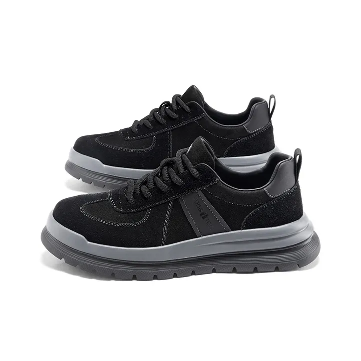 HANG TEN Low-Top Casual Shoes Men's White Jelly Black-2