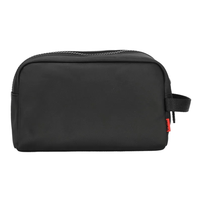 HUGO BOSS Recycled Polyester Toiletry Bag Men's Black-4