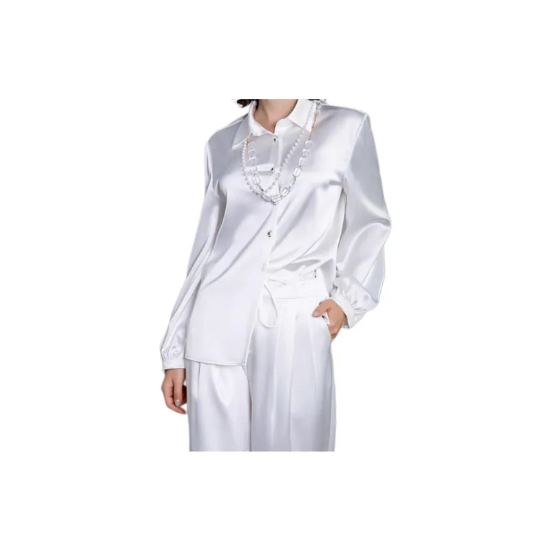 BESIONIA SS23 Casual Pants Women's White-2