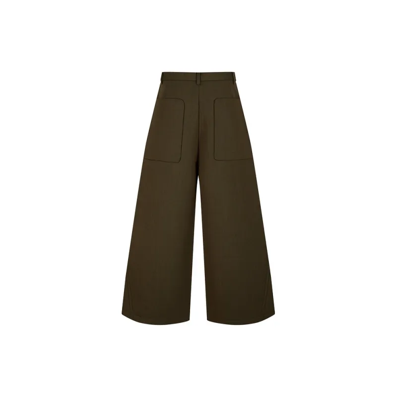 CROQUIS Casual Pants Men's 9O0E10440 390 Medium Mixed Green-1