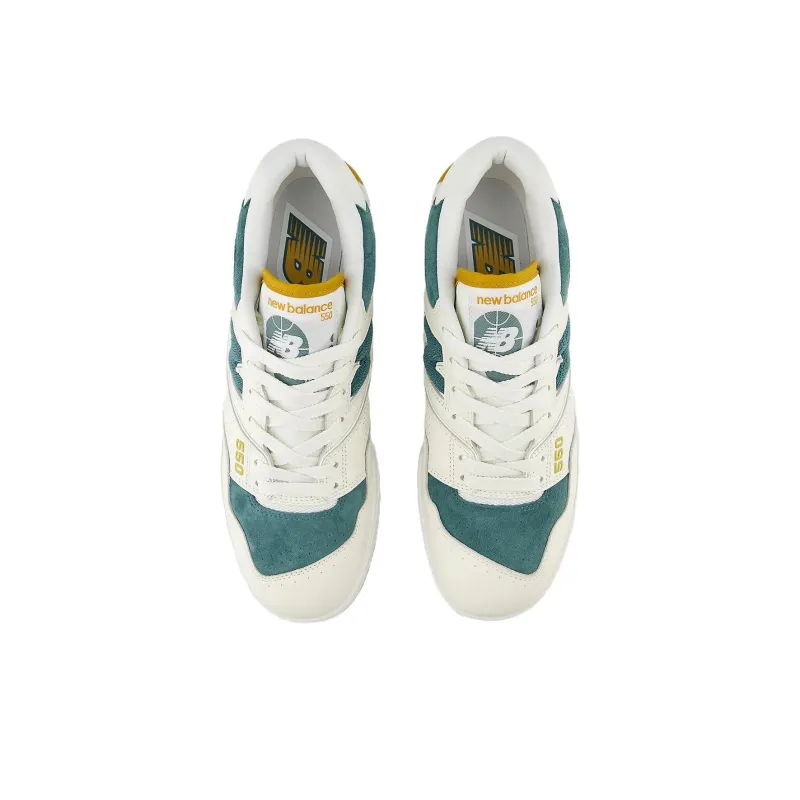 New Balance 550 Green Mustard-3