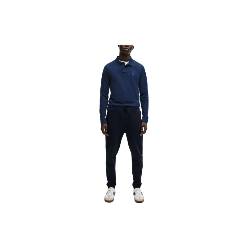 HUGO BOSS Logo Patch Slim Fit Polo Shirt-2