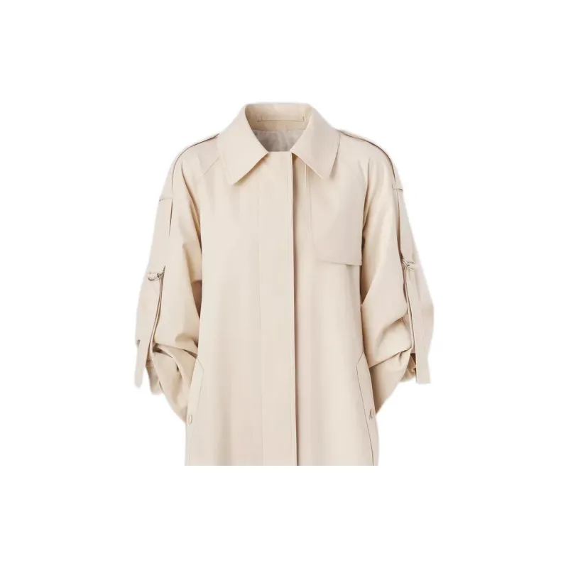 Burberry SS22 Trench Coat Women's Light Stone-1