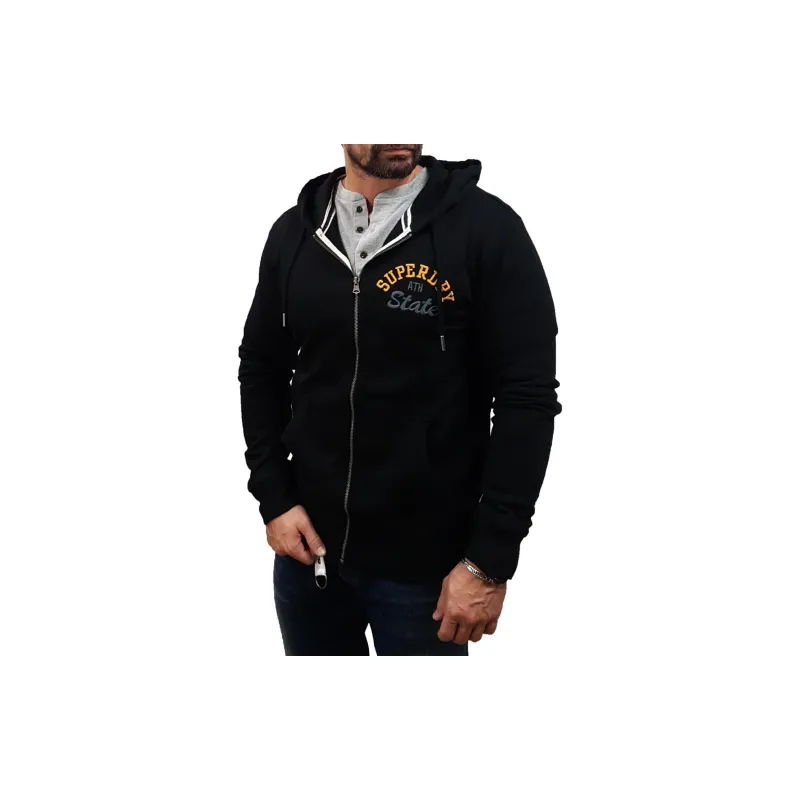 SUPERDRY Jackets Coats Men's Black-2