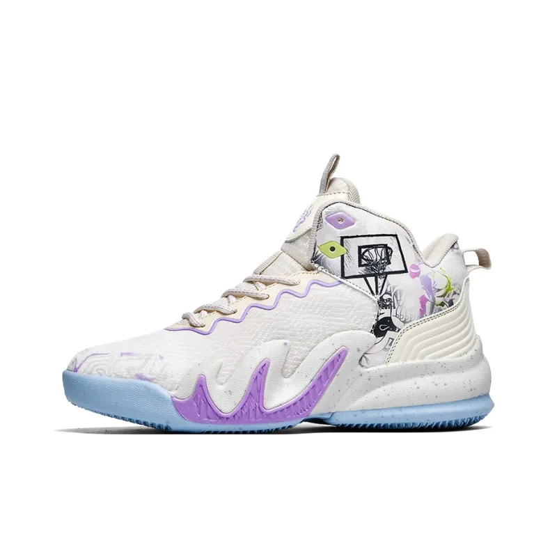 Wooden Rabbit Slip Resistant Low Top Basketball Shoes Unisex-0