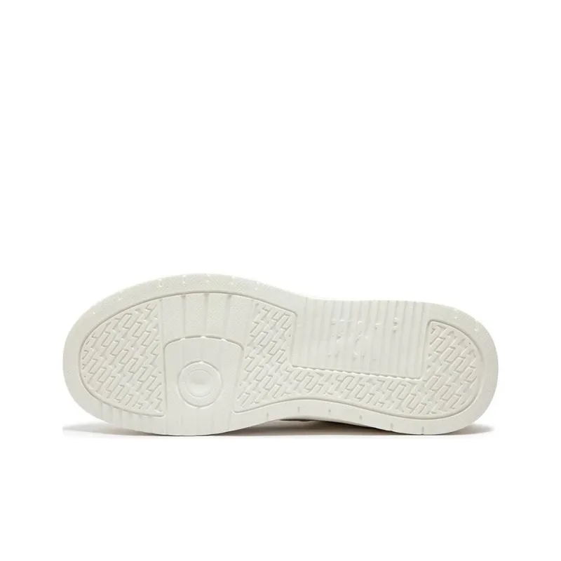 361° Non slip Lightweight Low Top Skateboard Shoes Men's White Brown-4
