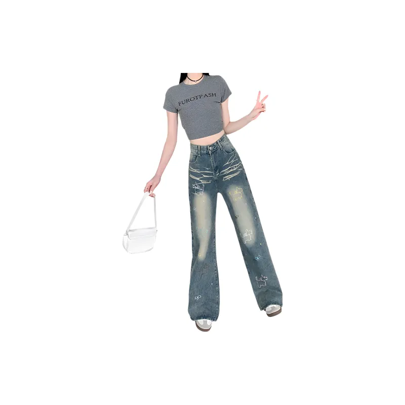 PAZZO Jeans Women's Blue-4