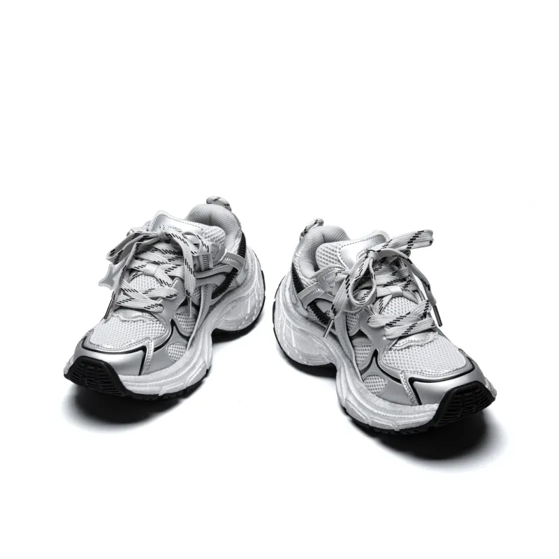 KUX Cushioning Anti-Slip Wear-Resistant Breathability Low-Top Chunky Sneakers Unisex Box Included-8