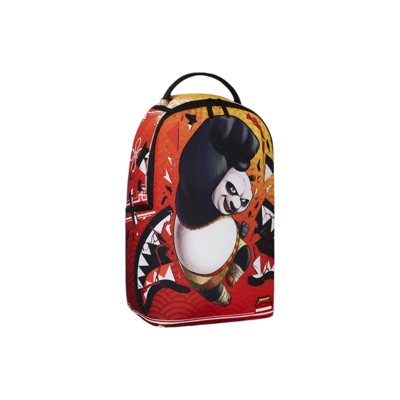 SPRAYGROUND Polyester Backpack Unisex Orange Red-1