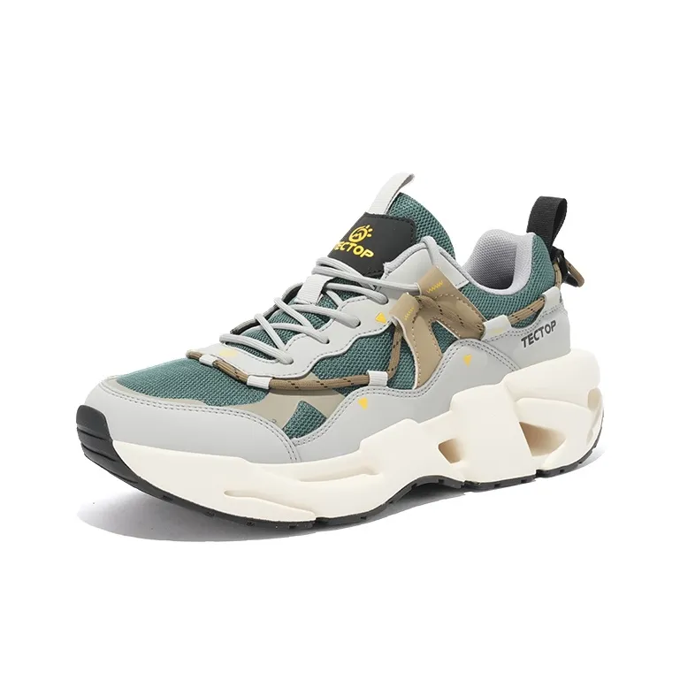 Tectop Wear-Resistant Breathable Height Increasing Low-Top Casual Shoes Men's-16