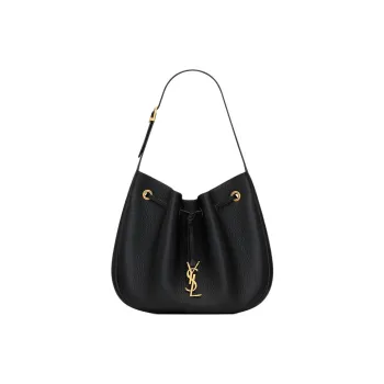 SAINT LAURENT Paris VII Small Hobo Leather Handbags