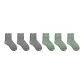 6 Pack (3 Gray+3 Green)