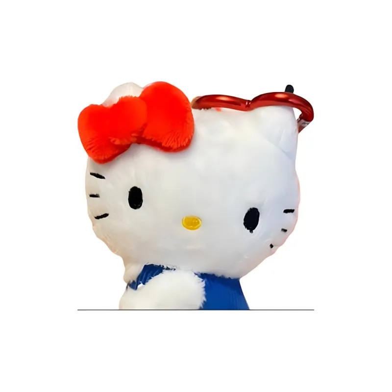 Sanrio Hello Kitty 50th Anniversary Limited 1977 Plane Dolls Plush Pendant Small Size Tall-2