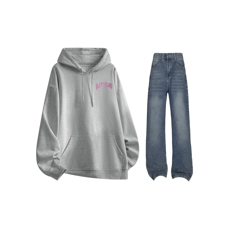 BJTY Sweatshirt Sets Unisex-39
