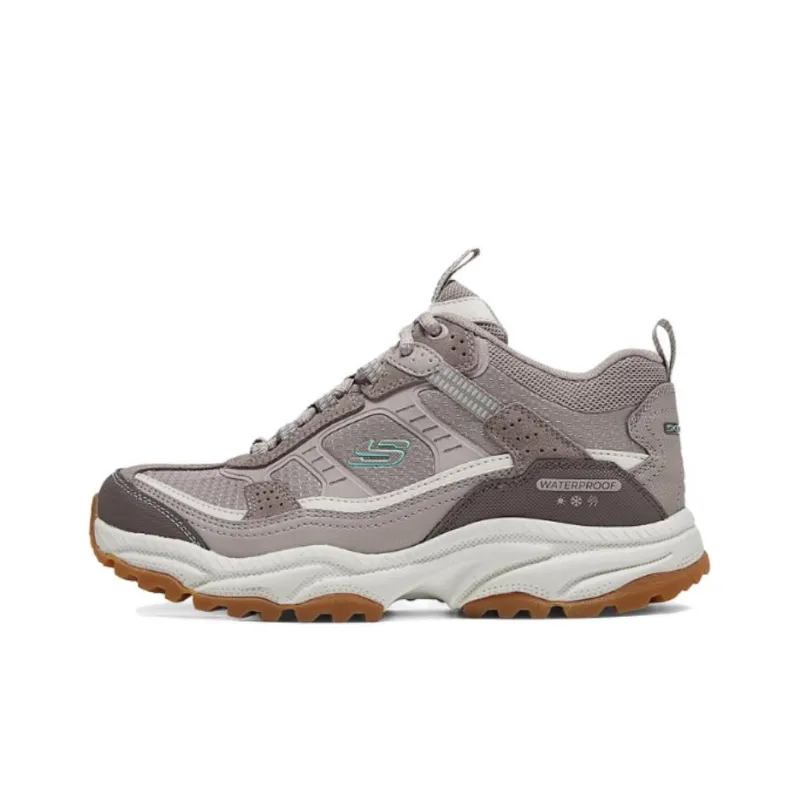Skechers OUTDOOR Anti Slip Wear Resistant High Top Hiking Shoes Women's Tan-0