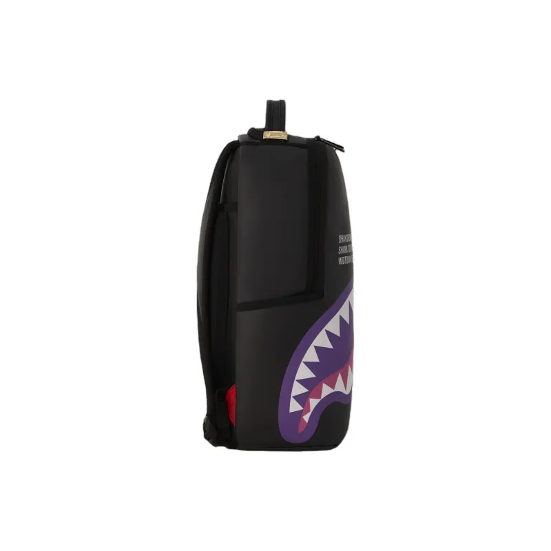 SPRAYGROUND Artificial Leather Backpack Unisex Black-3