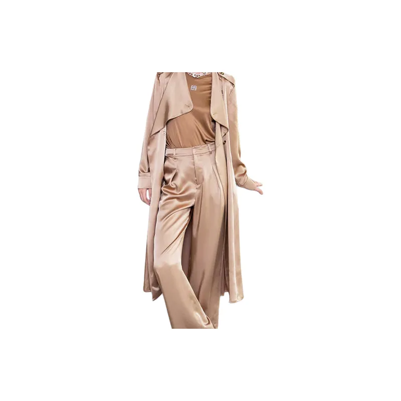 BESIONIA SS23 Casual Pants Women's Khaki-2