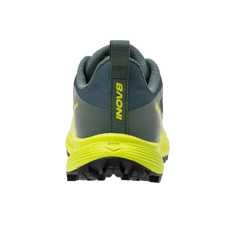 INOV-8 Anti-Slip Wear-Resistant Low-Top Trail Running Running Shoes Men's Yellow Gray-4