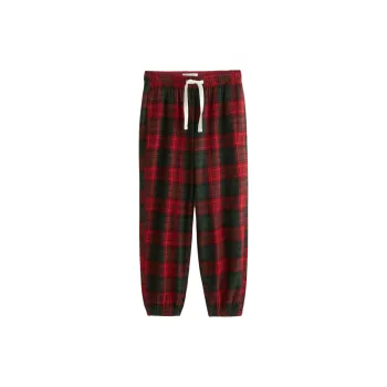 AF Pajama Pants Men's Red Plaid