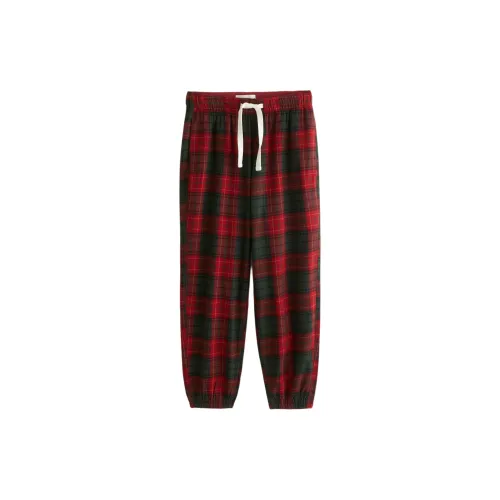 AF Pajama Pants Men's Red Plaid