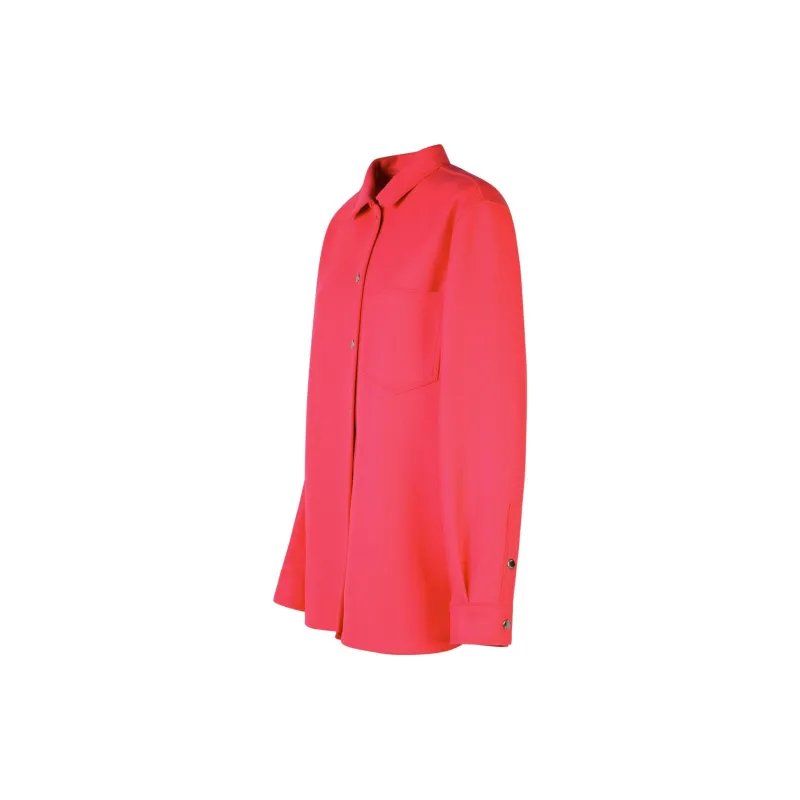 MOSCHINO Jeans Oversized Button-Up Knitted Shirt-2