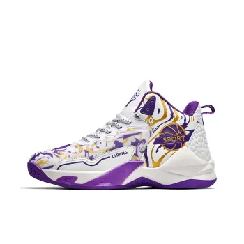 Wooden Rabbit Slip Resistant High Top Basketball Shoes Unisex