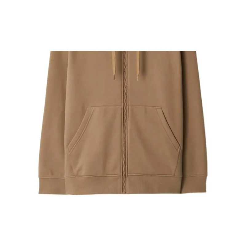 Burberry Hove Logo Print Zip Hoodie-4