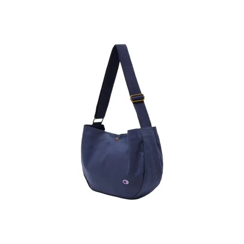 Champion Cotton Shoulder Bag Crossbody Bag Unisex Marine Blue