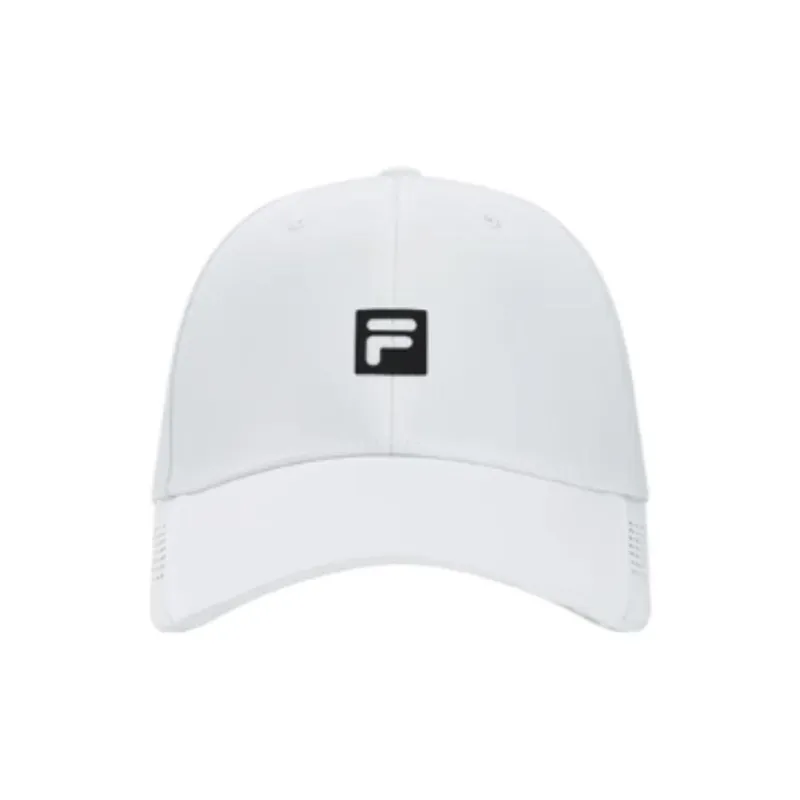 FILA Polyester Baseball Caps Unisex Standard White-1