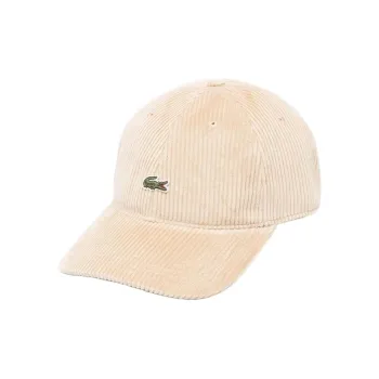 LACOSTE Cotton Corduroy Cap