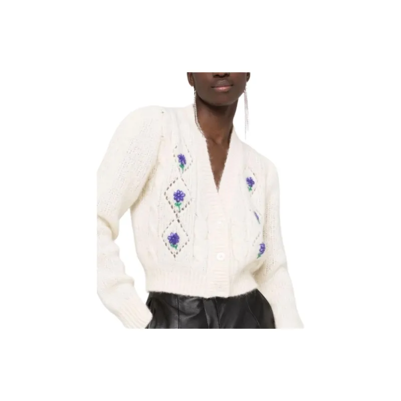 Alessandra Rich FW21 Knitwear Women's White-1
