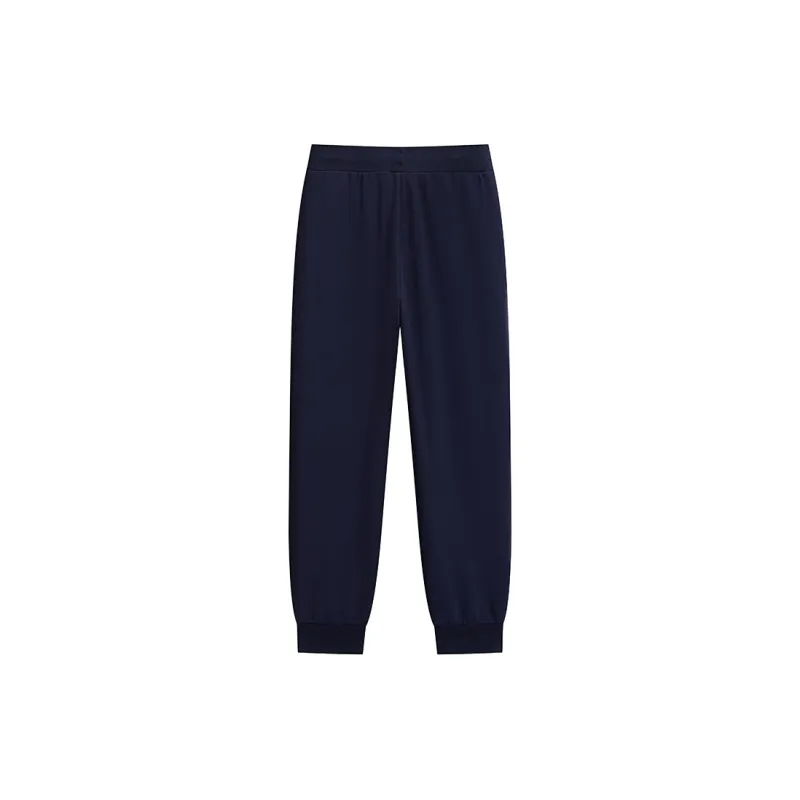Kappa 1916 Series Knitted Sweatpants Women's Midnight Blue-1