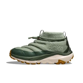 HOKA ONE ONE Kaha 2 Anti Slip And Wear Resistant Warm Mid Top Trekking Shoes Unisex Green