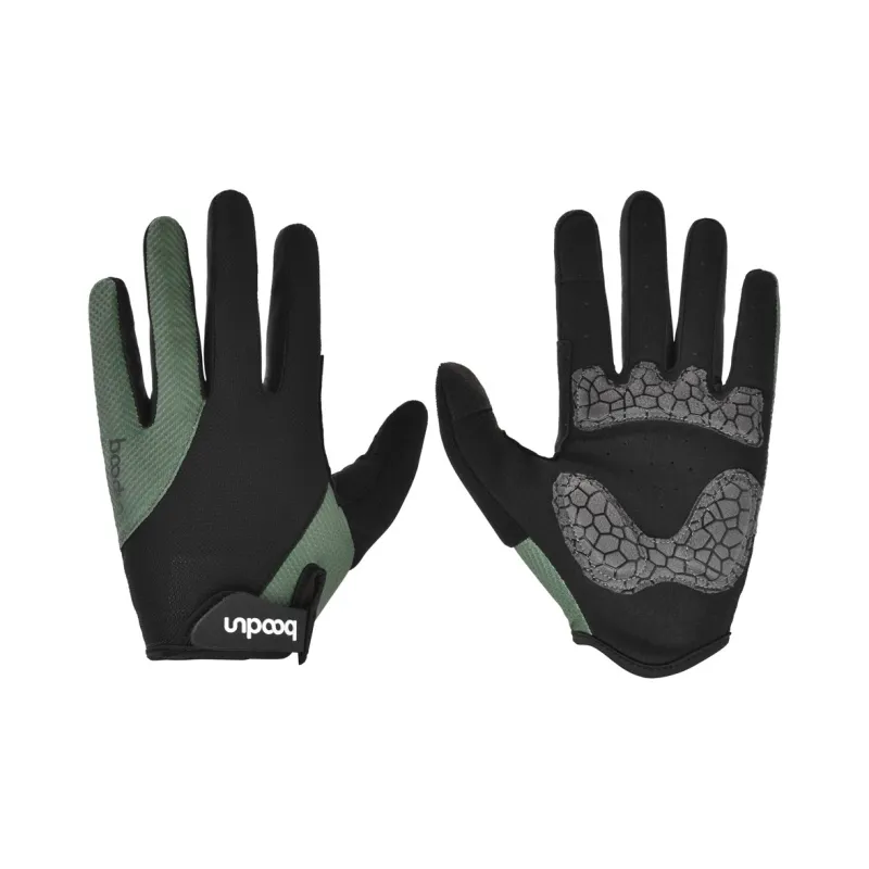 HNJ Riding Equipment Cycling Glove Unisex Microfiber, Mesh, Silicone-5
