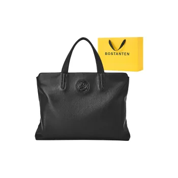 BOSTANTEN Cow Leather Handbag Regular Men's Black