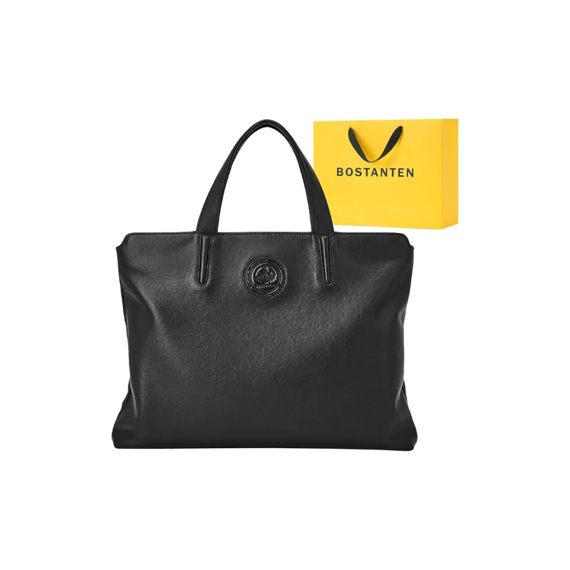 BOSTANTEN Cow Leather Handbag Regular Men's Black-0