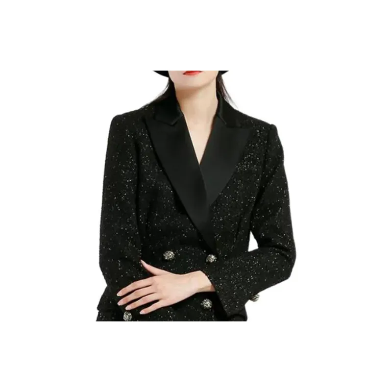 BESIONIA FW24 Coats Women's Black-3