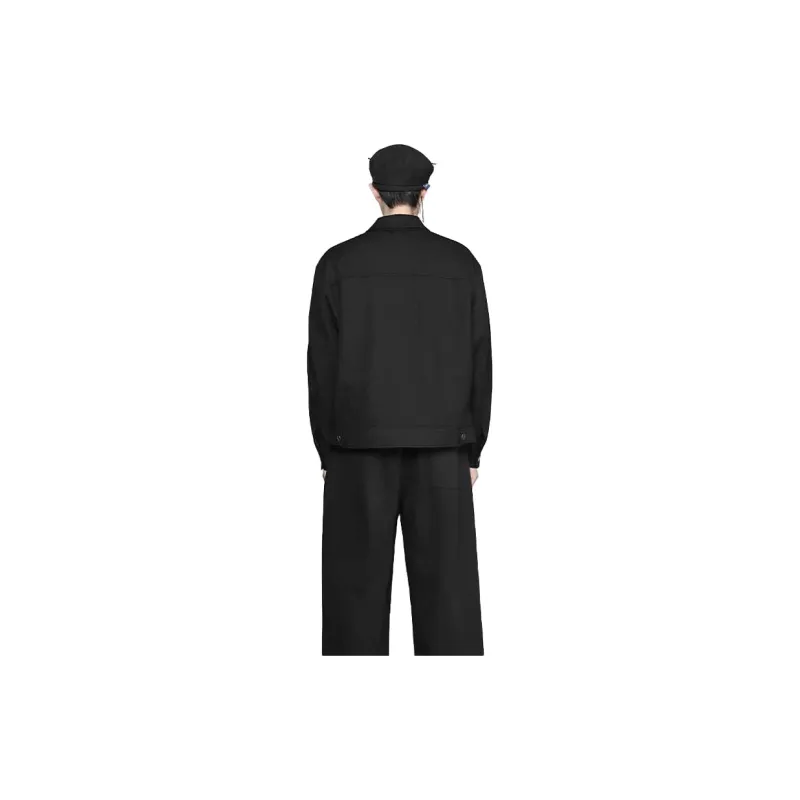 RAYSHOW Jackets Coats Men's Black-1