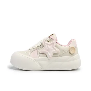 Dafu Leaps Forward Puffy Shoes Anti Slip And Wear Resistant Breathable Low Top Skateboard Shoes Women's