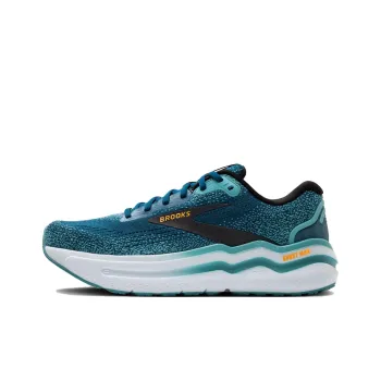 Brooks Ghost Ma Anti Slip Wear Resistant Low Top Running Shoes Men's Aqua Green