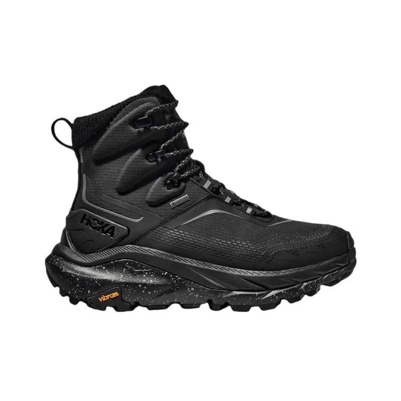 HOKA ONE ONE Kaha 2 Anti Slip Wear Resistant High Top Trekking Shoes Women's Black-1