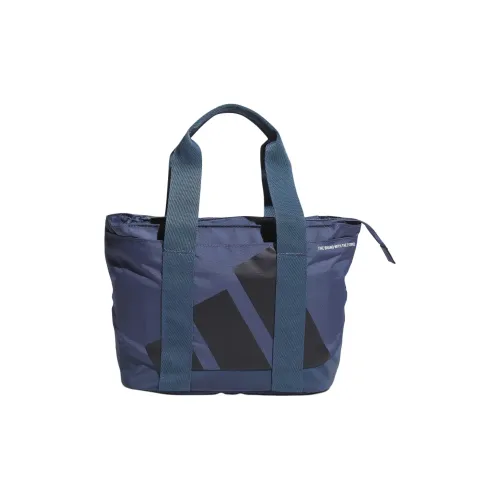Adidas Polyester Tote Bag Shopping Bag Handbag Unisex Blue