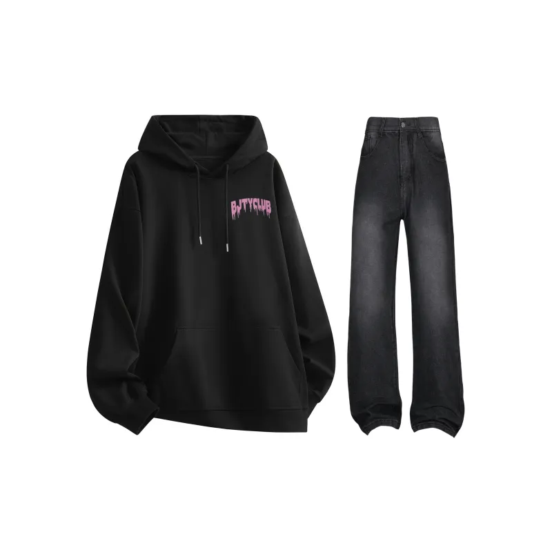 BJTY Sweatshirt Sets Unisex-1