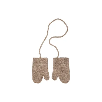 Maison Margiela Wool Knit Gloves Men's Umber