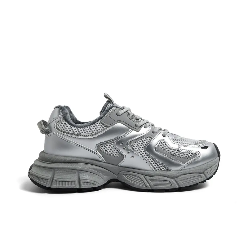 HUANQIU Cushioning Anti-Slip And Wear-Resistant Low-Top Chunky Sneakers Women's-1