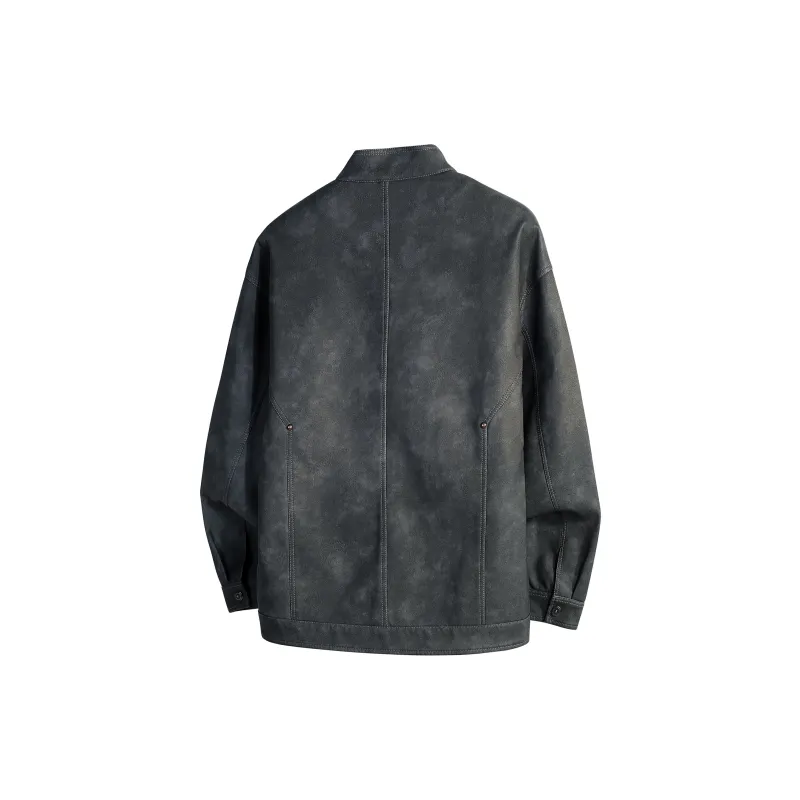 S.k. Manor Hill Leather Jacket Unisex-7