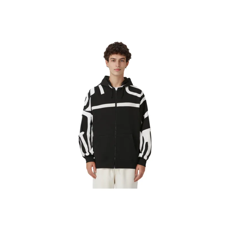 Supreme Big Logo Paneled Zip Up-2