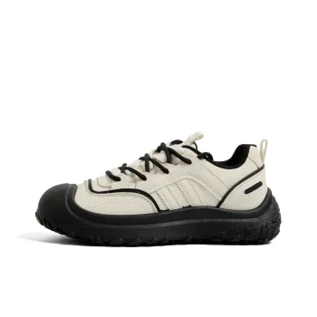 HUANQIU Wear resistant Non slip And Breathable Low Top Casual Shoes Women's Beige Black