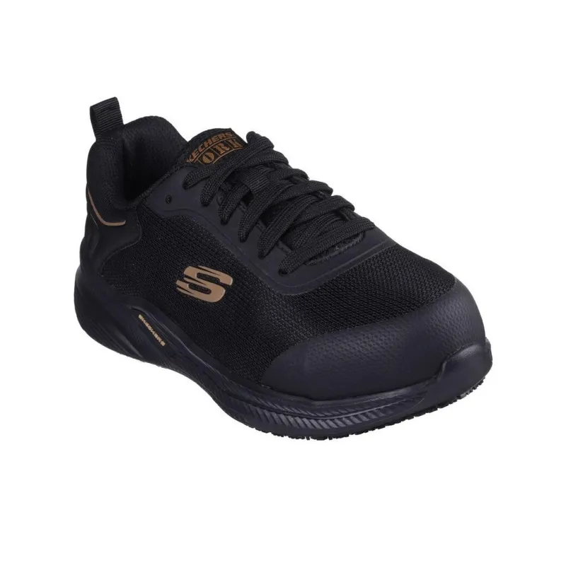 Skechers Work Wear-Resistant Low-Top Casual Shoes Women's Black-2